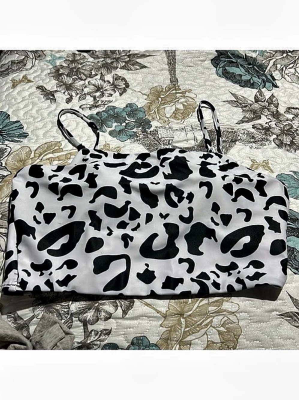 Animal Print top size L